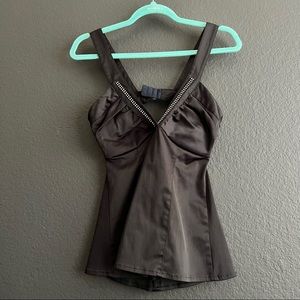 Beautiful Top With Open Back Size Small